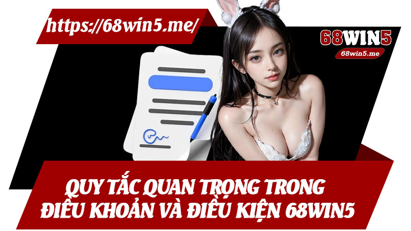 Quy Tắc Quan Trọng Trong Điều Khoản Và Điều Kiện 68win5